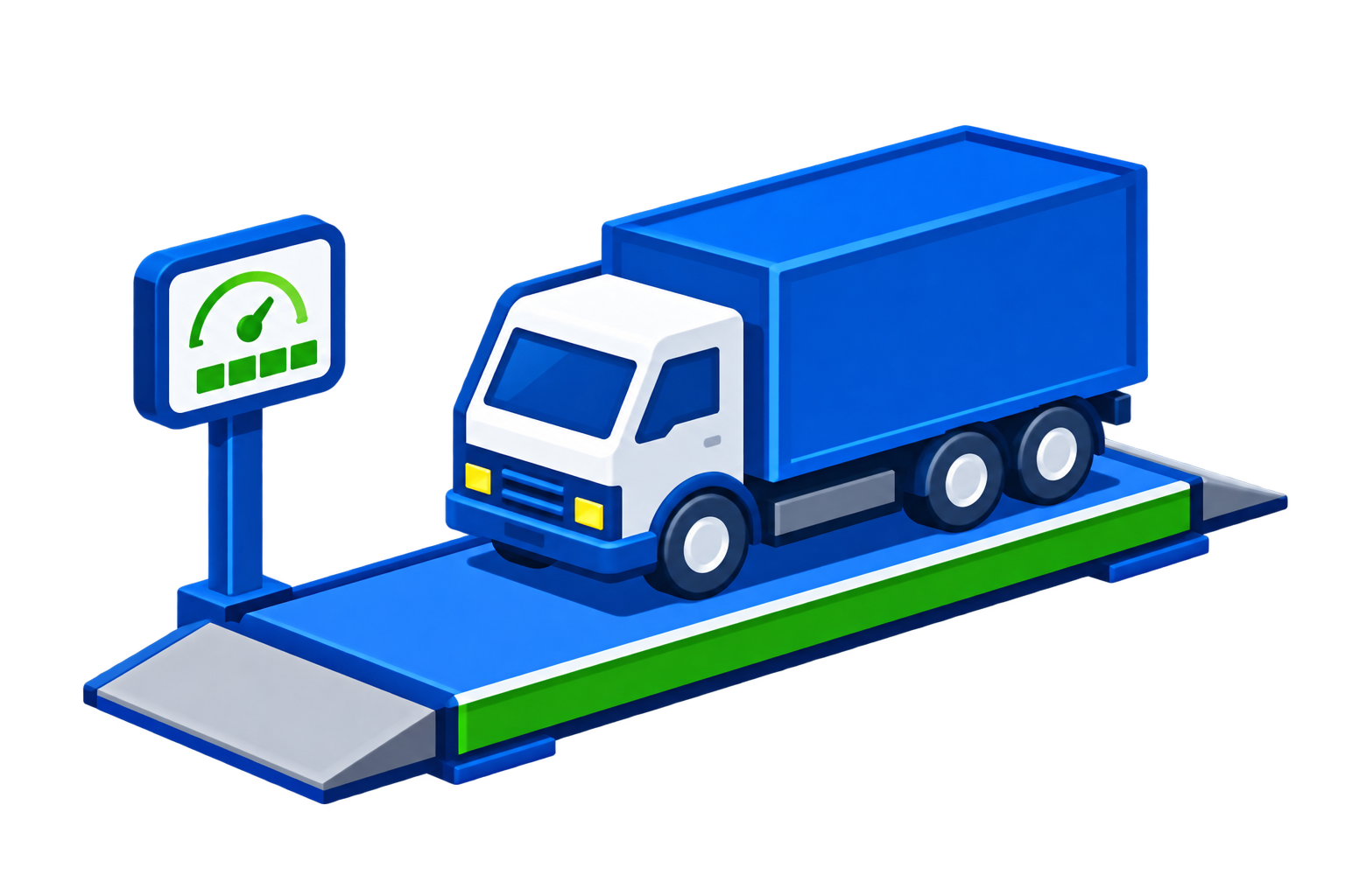 Connected recycling truck